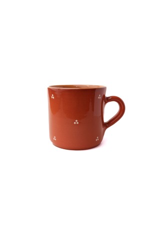 Mug Standard Marron Dots